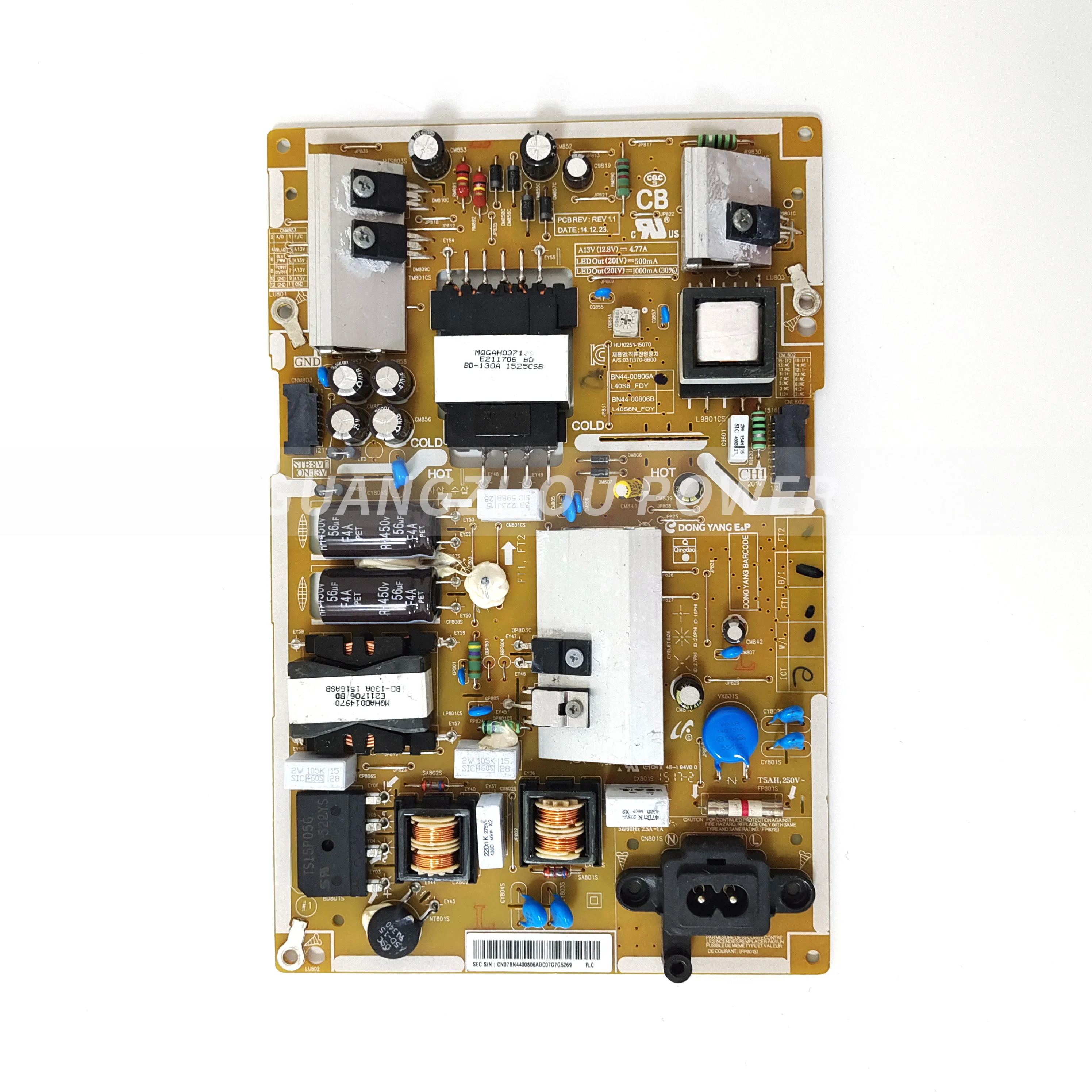 

Good Test UE40JU6640U UE40MU7003U UE40JU6400K UE40MU6192UXXH Power Supply Board BN44-00806A UE40MU6120K UE43MU6125K UN40JU5000F