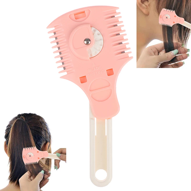 2 Colors Hair Cutting Calibration Hair Trimmer Razors Comb Hair Cutting Calibration Blade Razor Remover Cutter Styling Brush