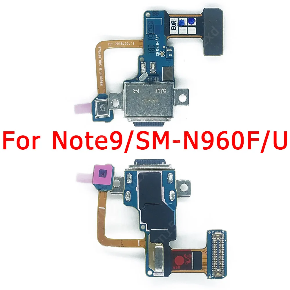 USB Charge Board for Samsung Galaxy Note 10 + Note10 Plus Charging Port For N976 PCB Connector Flex Cable Spare Parts