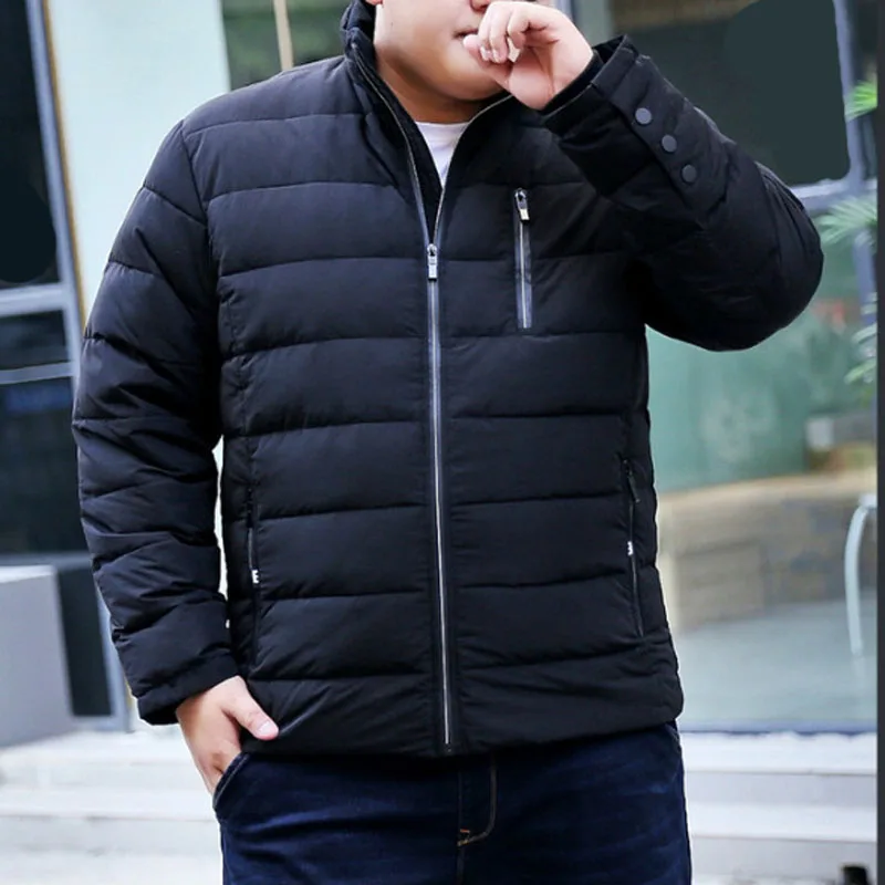 Winter Plus size down jackets Men 5XL 6XL 7XL 8XL 9XL 10XL Bust 170cm down jacket men 3 colors