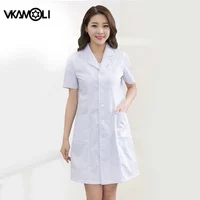Ropa de trabajo de manga corta/larga para hombre y mujer, uniforme de laboratorio, abrigo de médico, uniforme de enfermera, abrigos de laboratorio