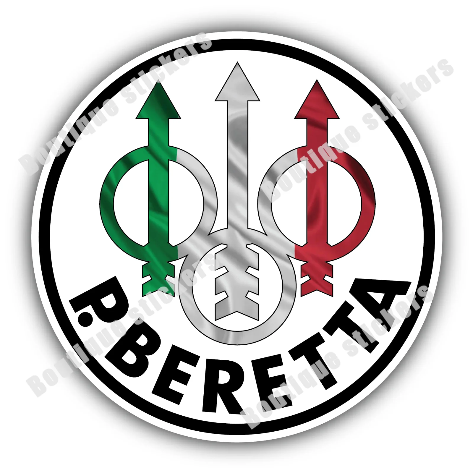 Beretta Firearm Gun Pistol Rifle PVC Vinyl Sticker Decals Car Bumper Window Truck Bike Off-road Racing and Helmet Decals