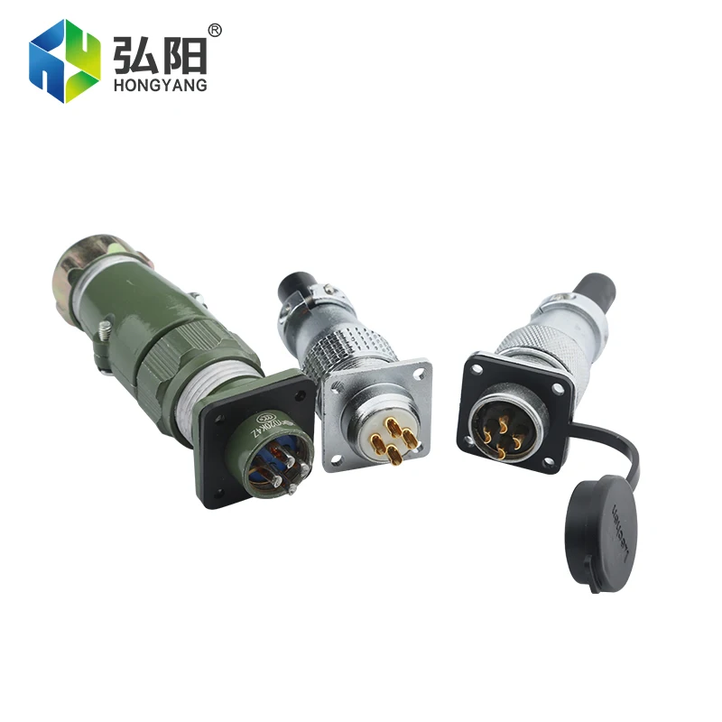 Conector de tomada de aviação de eixo, tomada de 4 pinos, fresadora cnc, adaptador de cabo de tomada de aviação, acessórios diy