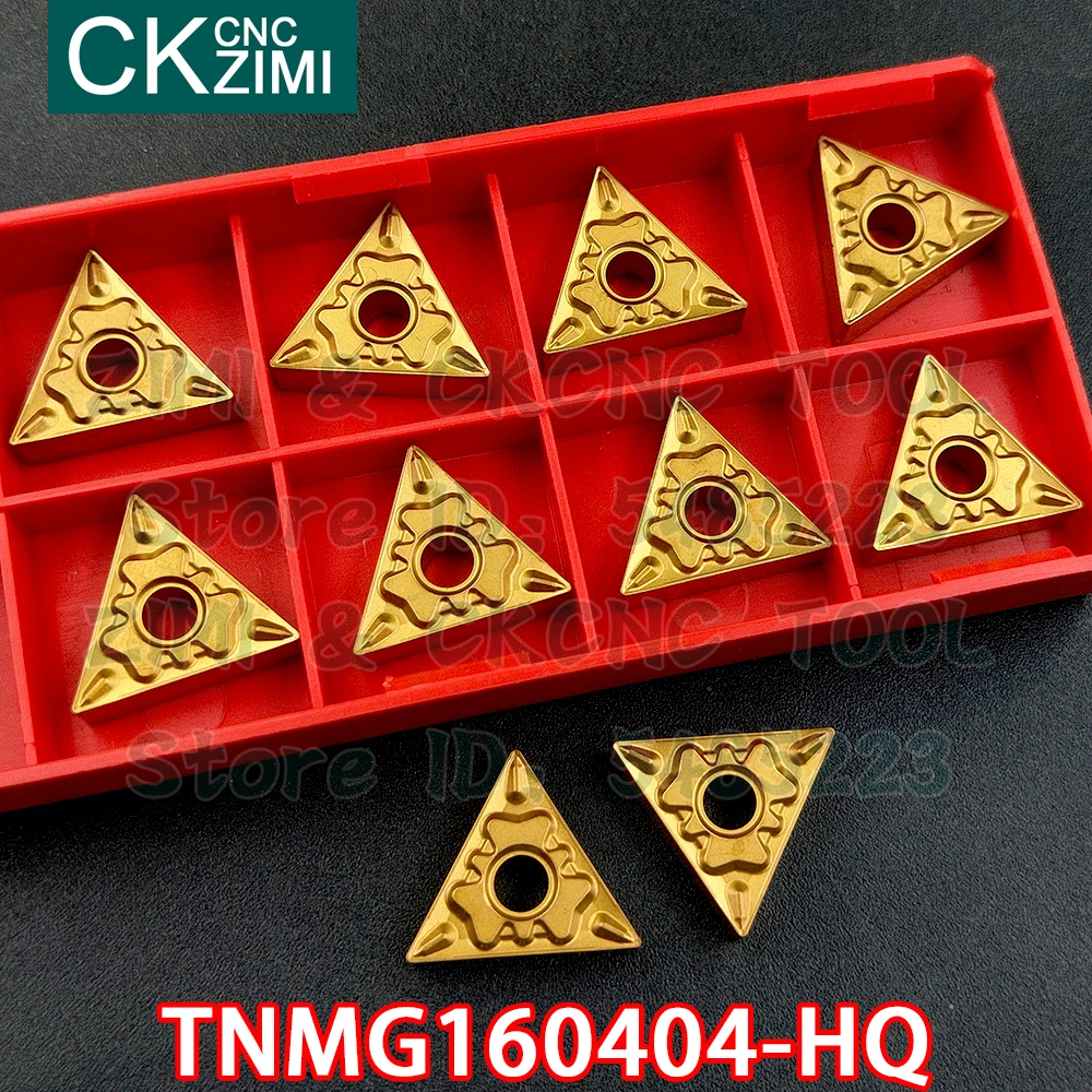 TNMG160404-HQ TNMG 160404 HQ carbide insert External turning inserts tool CNC mechanical Metal lathe wood Cutting tool for steel