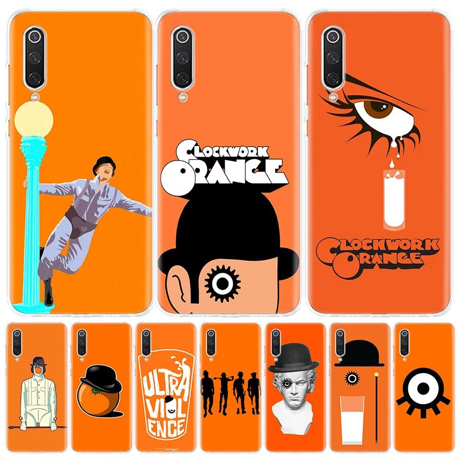 A Clockwork Orange Film Silicon Call Phone Case For Xiaomi Redmi Note 13 12 12S 11 11S 10 10S 11T 11E Pro Plus 9 9S 9T 8 8T 7 Co