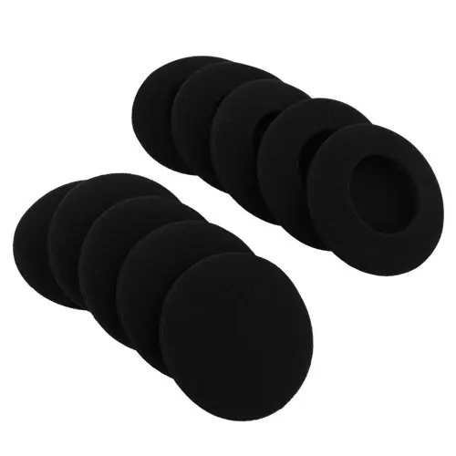 VEKEFF Soft Foam Sponge Ear Tip Cover Replacement Earbud Covers for Headphone Headset 35MM 40MM 45MM 50MM 55MM 60MM 65MM