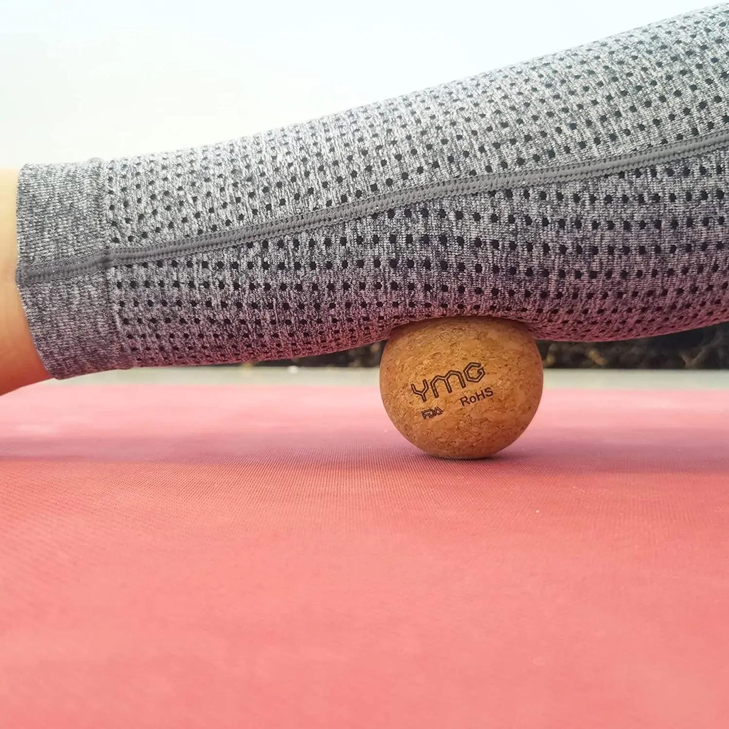 Excellent Ultralight Cork Massage Ball Set for Muscle Massage and Tension Relief Back Pain Muscle Trigger Point Massage Tools