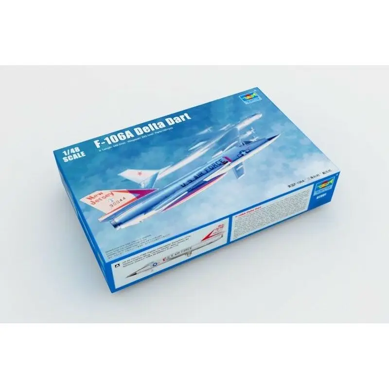 트럼펫 02891 1/48 미국 F-106A 델타 다트 스케일 모델 키트