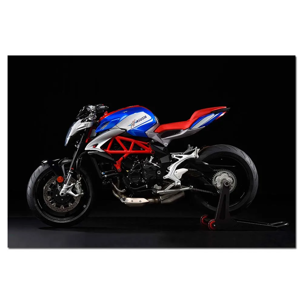 Modern Wall Art Canvas Paintings Mv Agusta Brutale 800 American Motorcycle Posters HD Print for Living Room Decor