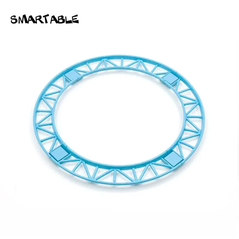 Smartable Roller Coaster Rail 13x13 Curved with Edges 2x16x3 Bow Inverted MOC Parts Building Block Toy Compatible 34738 /25061