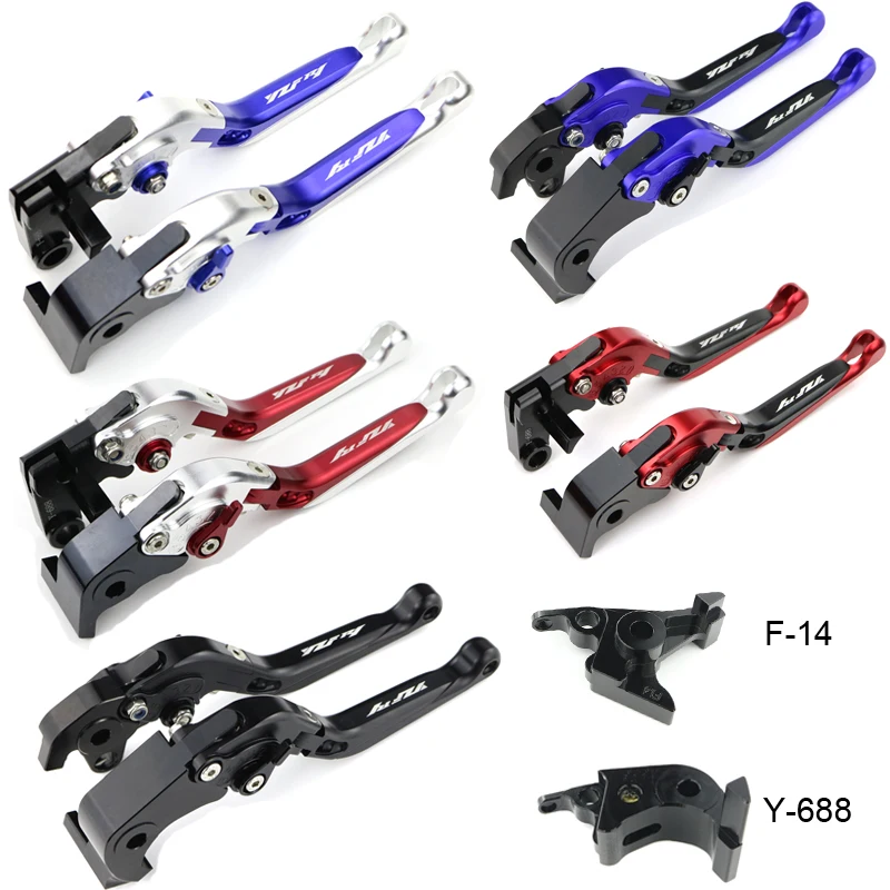 

Fit For Yamaha YZF-R1 R1 2002-2003 Motorcycle Alloy Brake Levers Clutch Levers Folding Foldable Extendable CNC Adjustable