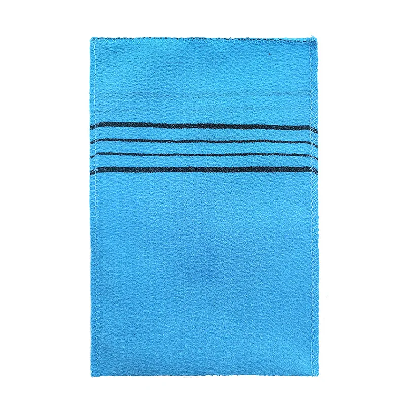 1/4pcs Double-sided Towel Korean Exfoliating Bath Washcloth Body Scrub Shower Towel Portable for Adults Coarse Grain Brush