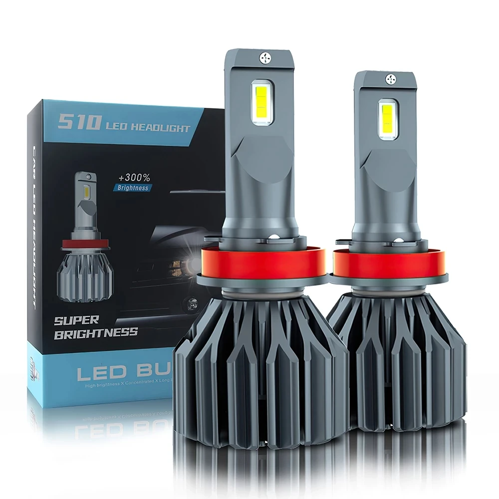 

ASLENT H11 H8 Led Car Lamps 6000K 70W 20000LM Pair H4 H7 H1 9005 9006 HB3 HB4 Fog Light Replace Bulb Headlight for Bulbs on Cars