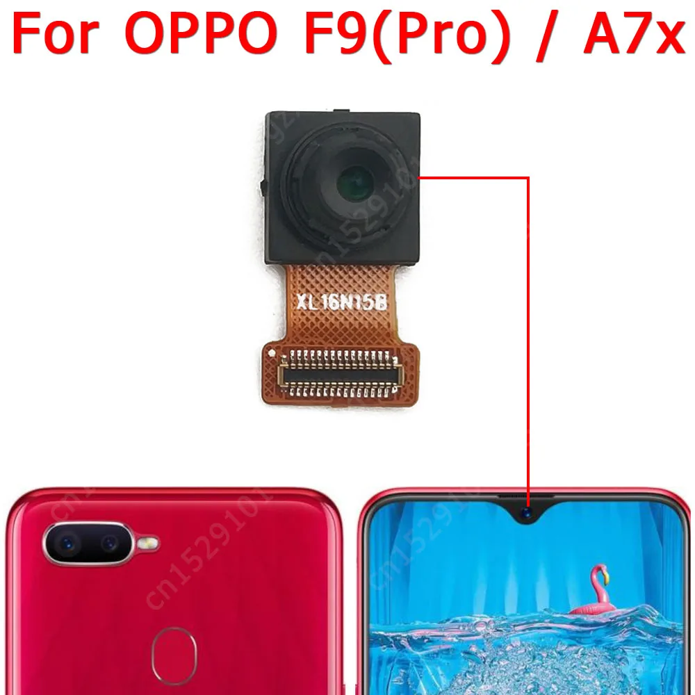 

Front Camera For OPPO F9 Pro A7x Frontal Selfie Small Camera Module Phone Accessories Replacement Repair Spare Parts