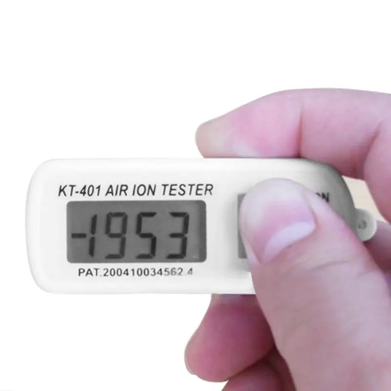 Imagem -03 - Aero Anion Tester Medidor de Íons Aeroanion Detecto Detector de Concentração de Íons Negativos de Oxigênio Anion Auto Purificador de ar Kt401