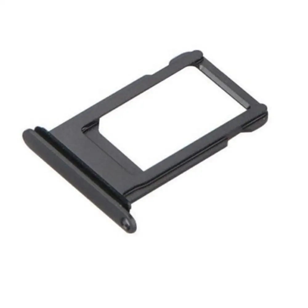 1pc substituição titular do cartão sim slot bandeja placa reparação parte adaptadores de cartões sim para iphone8 8plus x