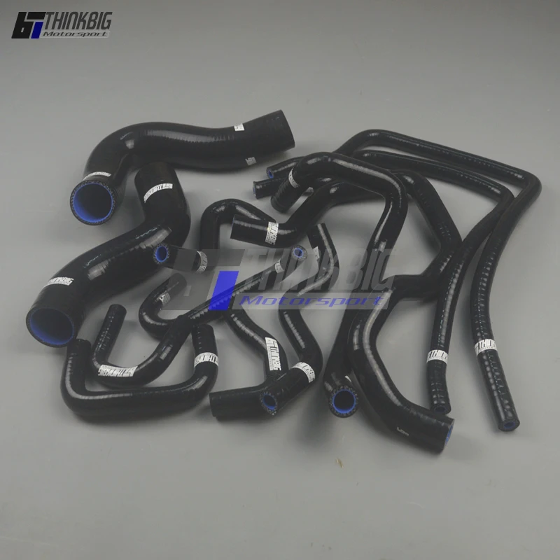 Silicone Radiator&Heather Hose Kit For 1996-2002 Subaru Impreza WRX/STi/GT GC8 EJ20/EJ205 (12pcs)