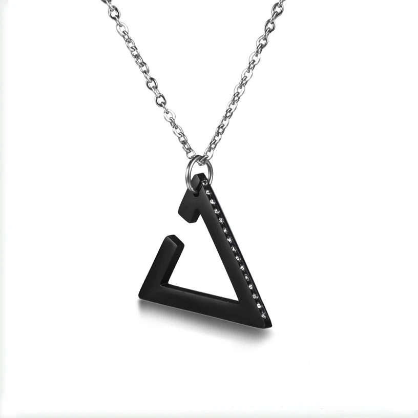 

Fashion Metal Titanium Steel Necklace Collar Women Trendy Elegant Romantic Pendants Chains Jewelry