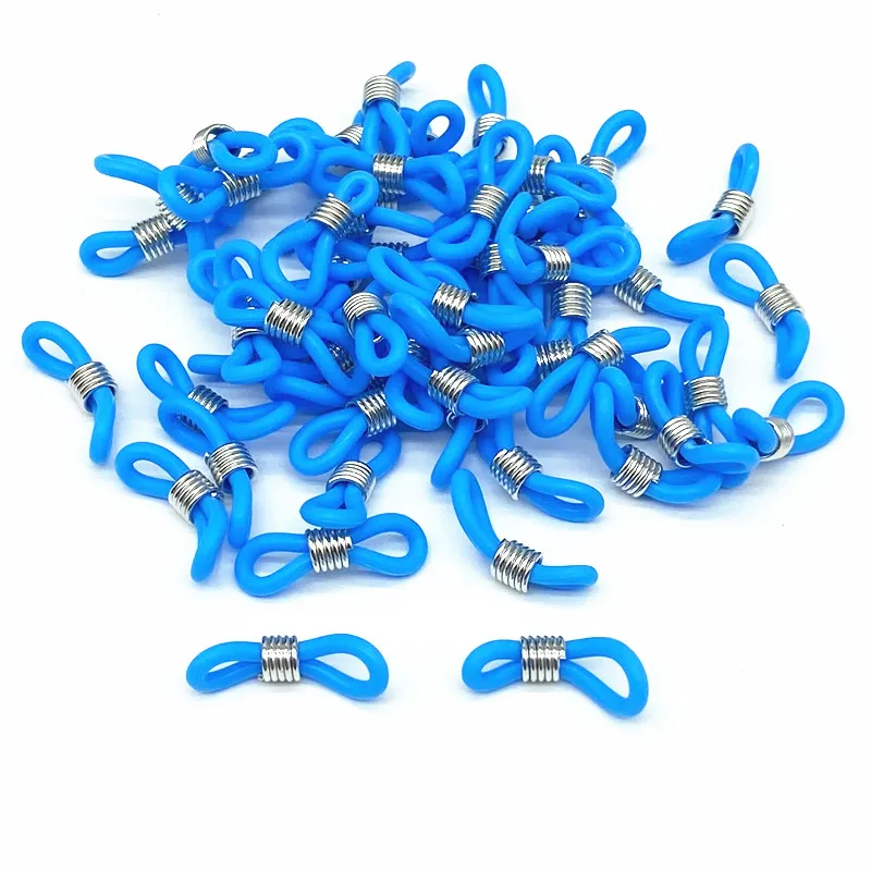 Wholesale Glasses Chain Silicone Rubber Ring Non Slip DIY Connector Strap Eyelets Rope Sunglasses Cord Accessory #M145
