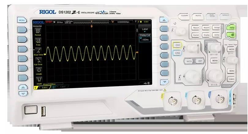 RIGOL DS1202Z-E 200MHz scope 2 analog channels