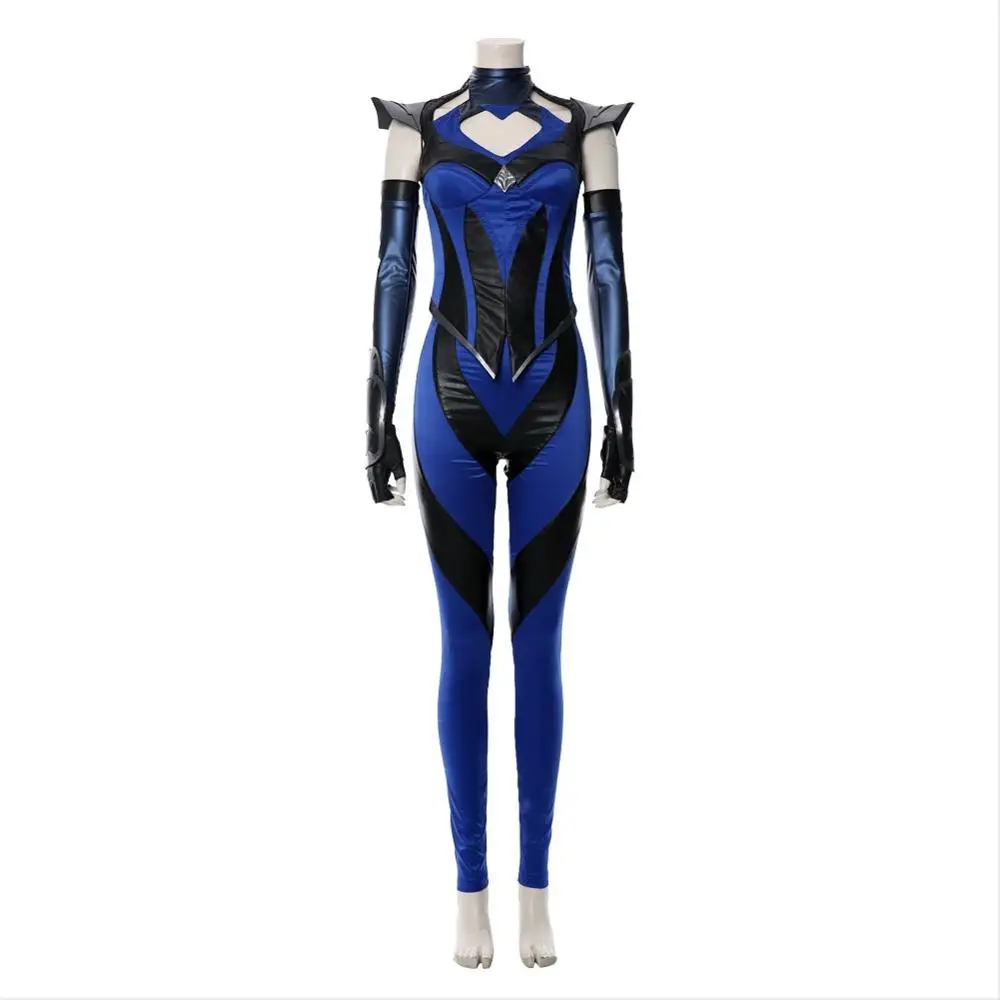 Princess Gitana Cosplay Costume Adult Female Leather Jumpsuit Halloween Carnival