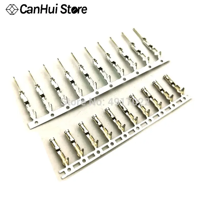 2,54mm Dupont trzciny Dupont skoczek 2,54 Dupont language Stecker piny zaciskowe zaciskane Femal Männlichen złoty pin und Zinn besc — zdjęcie 7