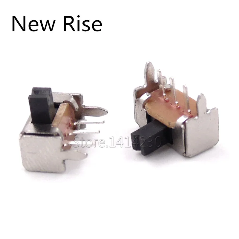 10 szt. Przełącznik dwupozycyjny SK12D07VG3 stenty mały przełącznik dwupozycyjny/3 mm wysokości miniaturowy przełącznik suwakowy boczne pokrętło — zdjęcie 3