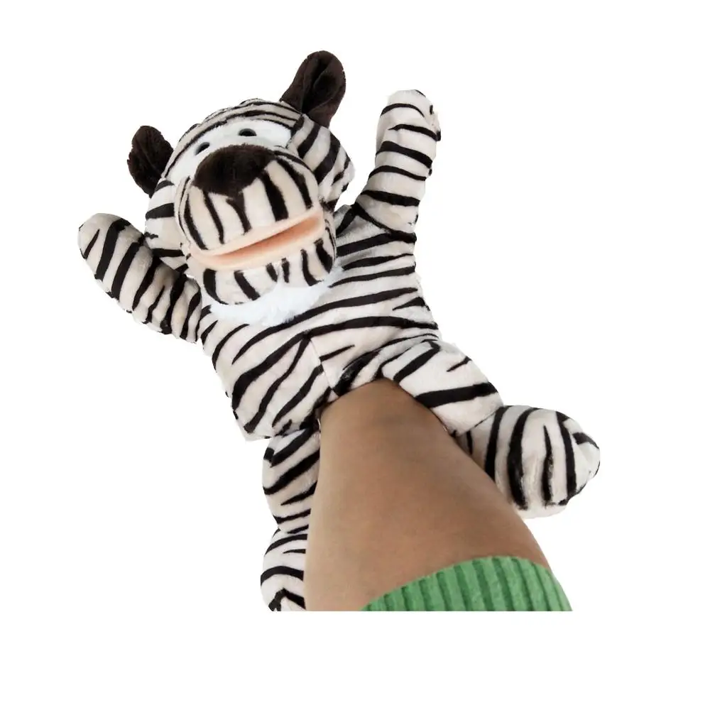 

Striped Tiger Baby Plus Toy Stuffed Hand Puppet