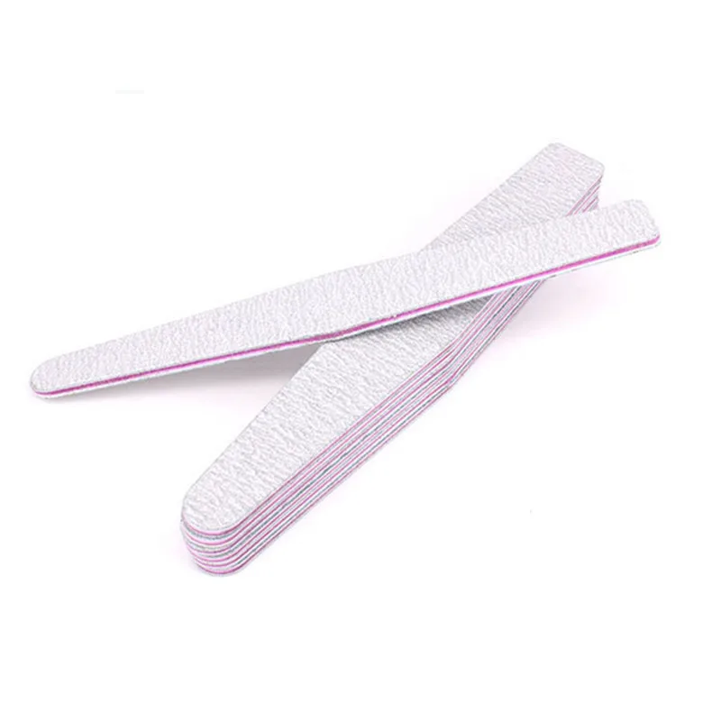 5/10pcs Nail Files Disposable Buffer Block 100/180 Grit Double-Sided Sandpaper Sanding Polishing Remover Buffer Files Nail Tools