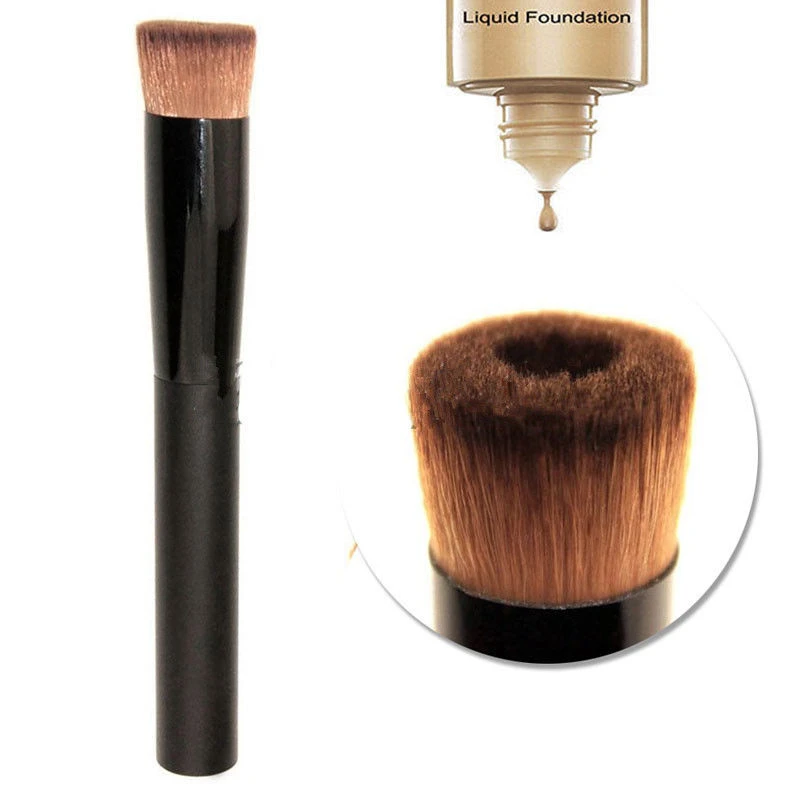 Pro liquid foundation brush Beauty Makeup Soft Face Blush Powder Brushes Cosmetic Tool T0796