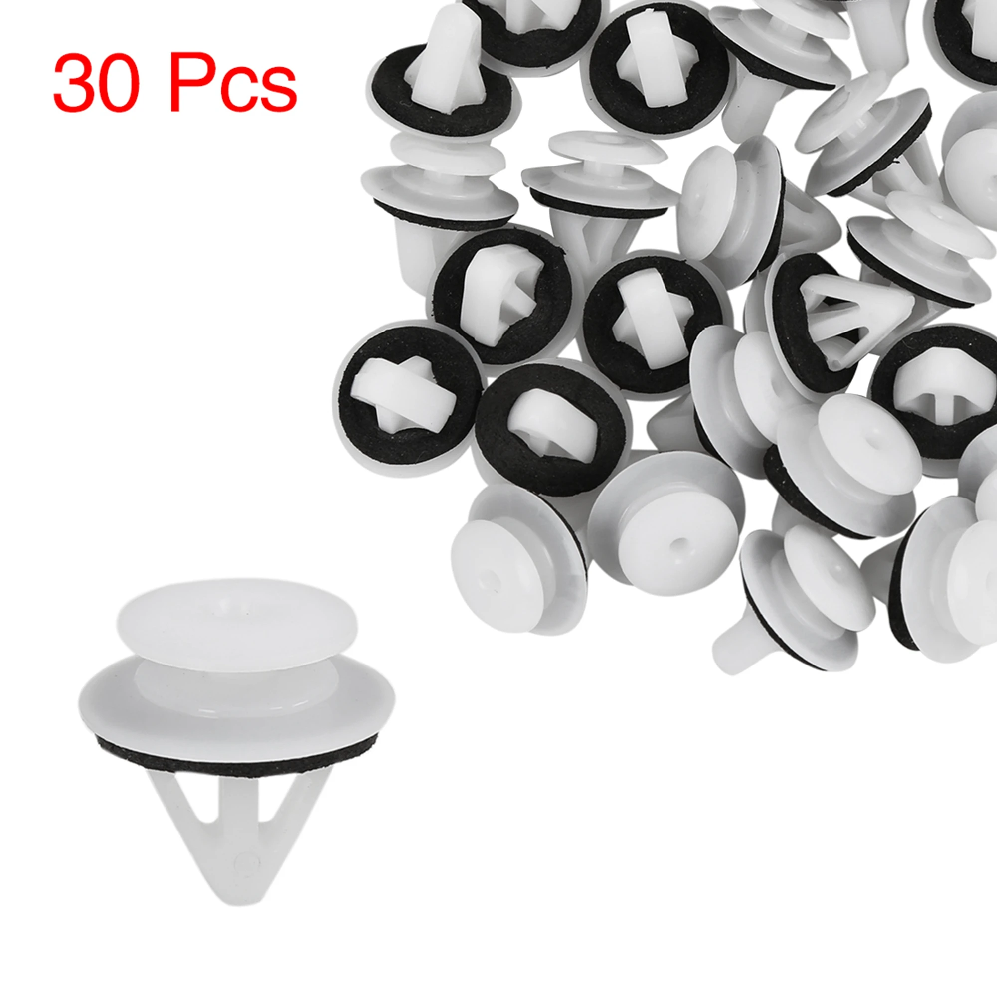 Uxcell 30pcs Car Door Trim Panel Fastener Retainer Clips with Sealer G18K-51-SJ3 for Mazda CX-7 CX-9 MPV RX-8 Miata