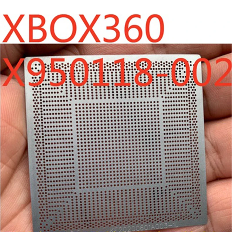 

Direct Heating 8080 9090 BGA Stencil For X950118 X950118-002 X950118-003 DG5700GDA87IE DG5700GDA871E 0.5MM Chip Reballing Repai