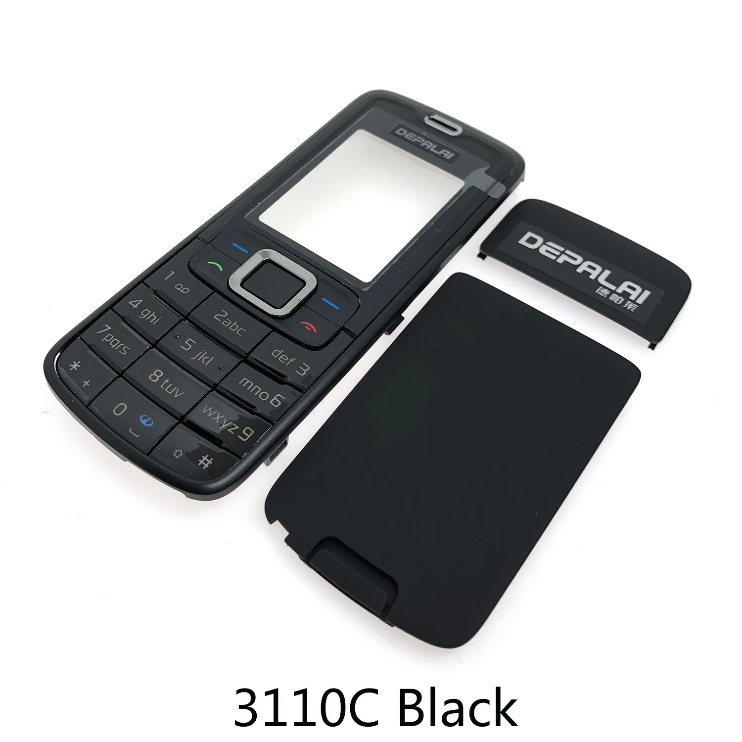 Complete front cover keyboard For Nokia 2700 3110 5030 5130 5310 5320 battery back cover High quality housing case Keypad