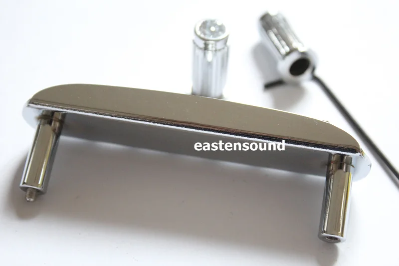 Jazzmaster Jaguar Mustang Style Chrome Guitar Bridge for Project NEW