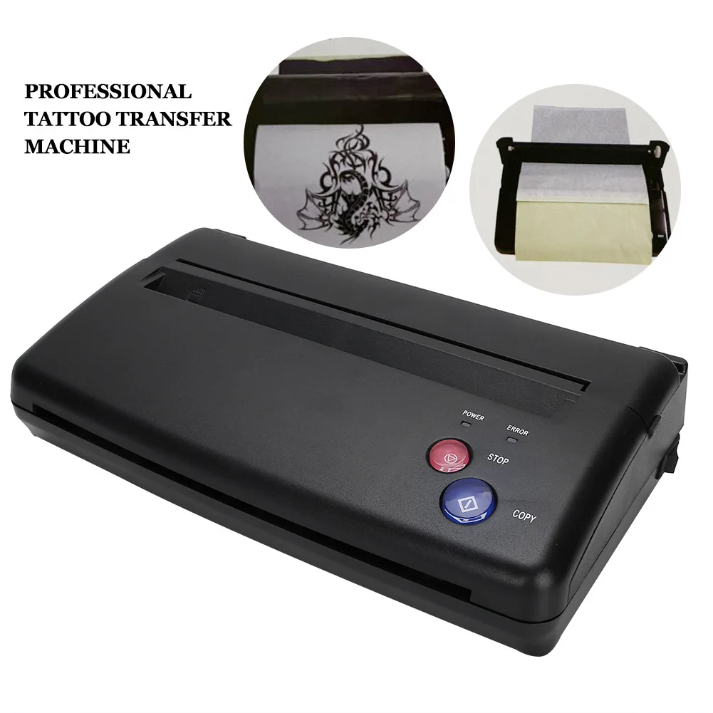 

Tattoos Transfer Stencil Machine Mini Thermal Copier Printer Drawing Thermal Tools Tattoo Photos Transfer Device Permanet Makeup