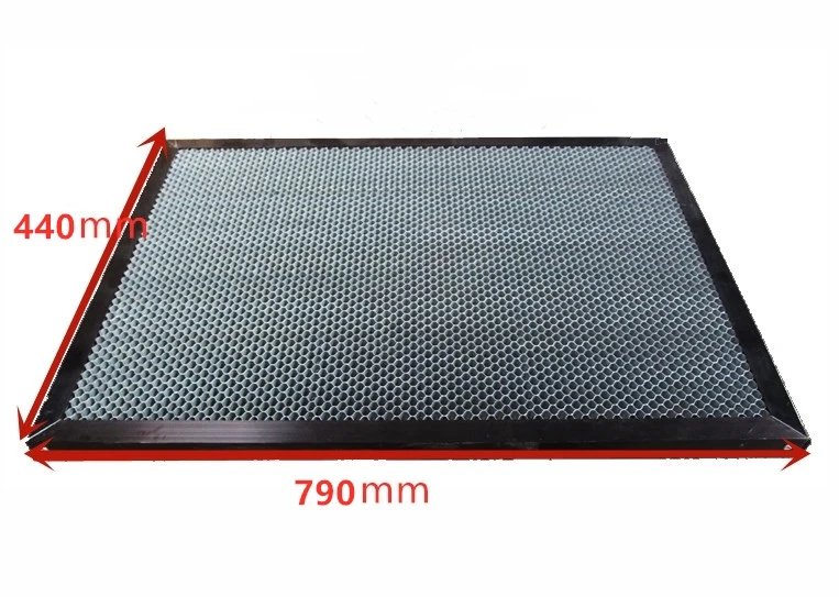 790mm x 440mm with frame Panel Laser Engraving Cutting Machine Honeycomb Platform Fabric 5080 Platform Honeycomb Laser Table