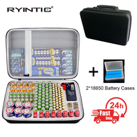 Portable Battery Charger Storage Box Case Bag  - Aa Aaa Battery No. 5 No. 7 9V No. 1 No. 2 Battery Storage Bag Shockproof Pack