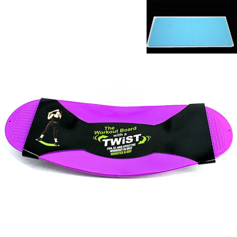 Twisting Balance Board ABS Yoga Fitness Boards Leg Abdominal Training Balance Exercise Workout Tools Fitness Home Gyms Equipment