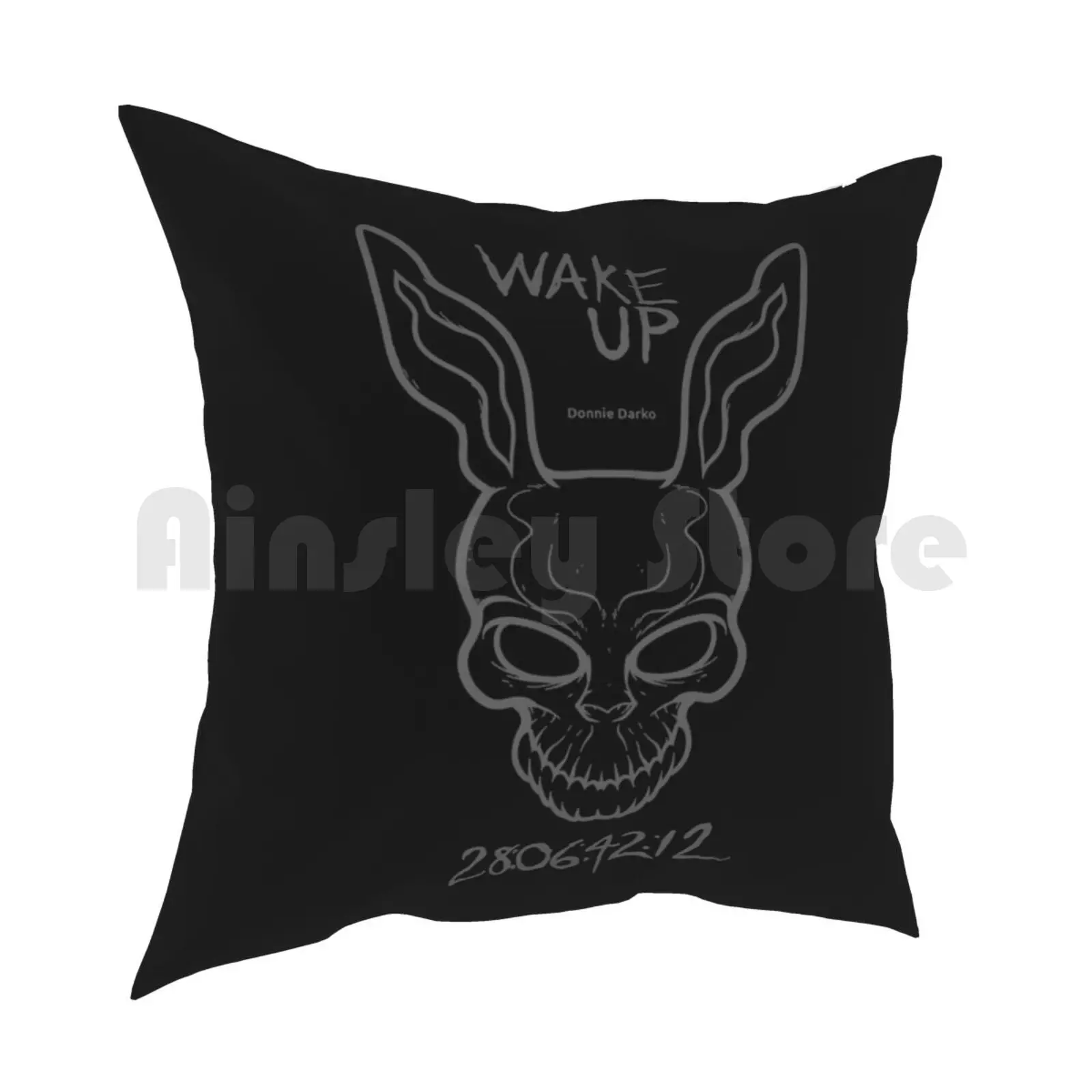 Donnie Darko Pillow Case Printed Home Soft DIY Pillow cover Donnie Darko Frank Metaphysics Rabbit Halloween Monster X Files