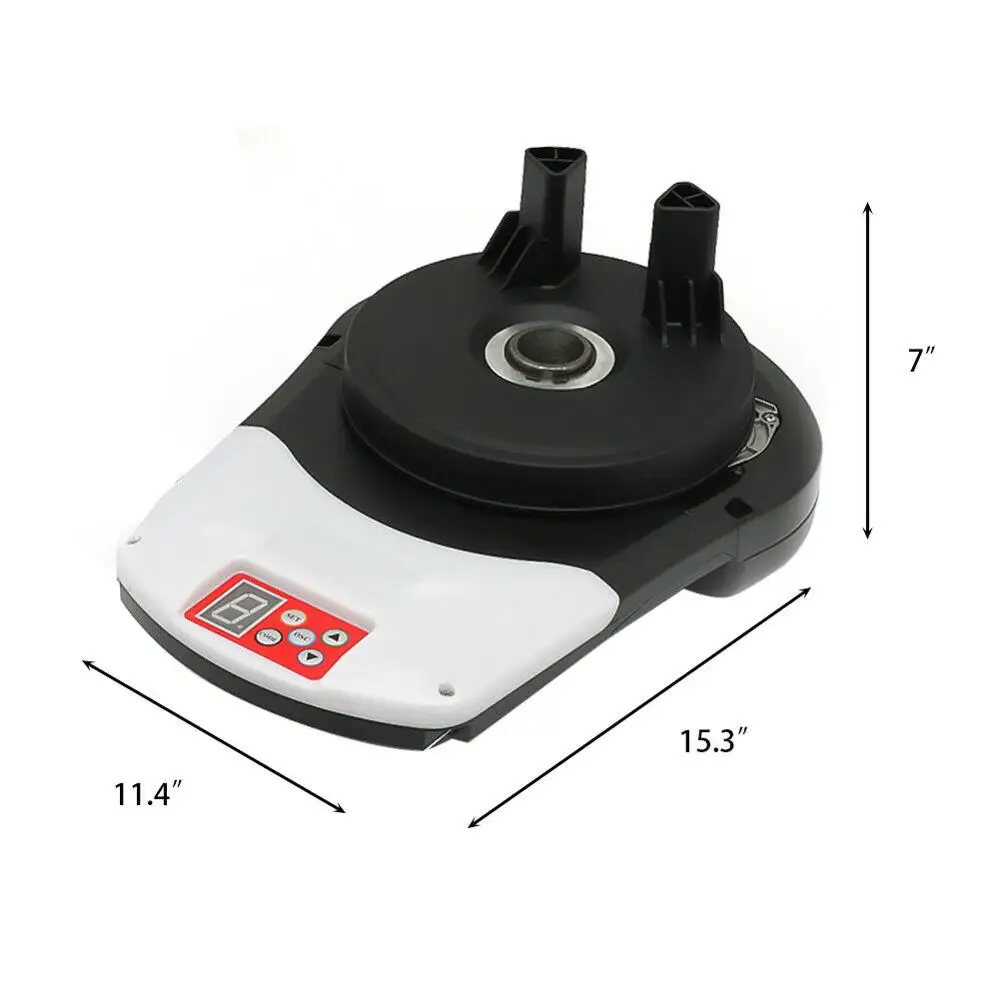 110V/220V 800N Garage Roller Door Auto Opener Motor with 2 Remote Control Automatic Door Operators for Rolling Gate