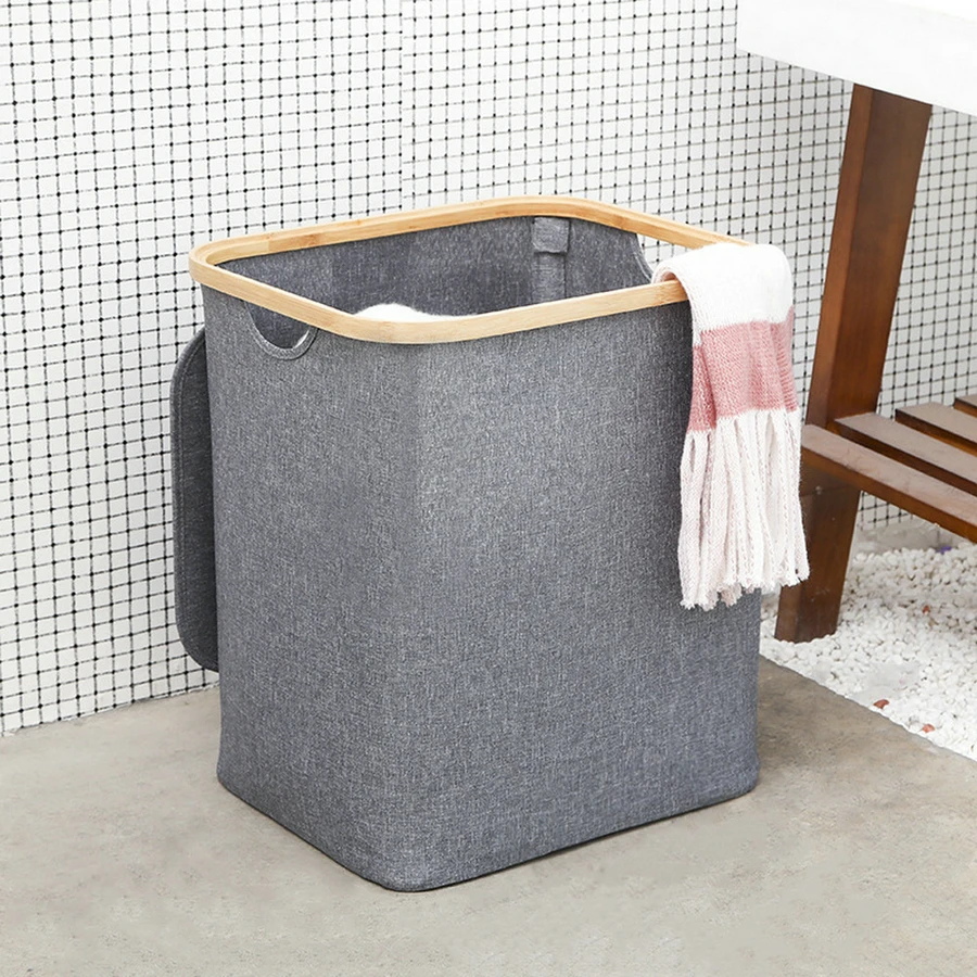 

Laundry Basket With Lid Large Dirty Clothes Hamper Waterproof Collapsible Laundry Hamper