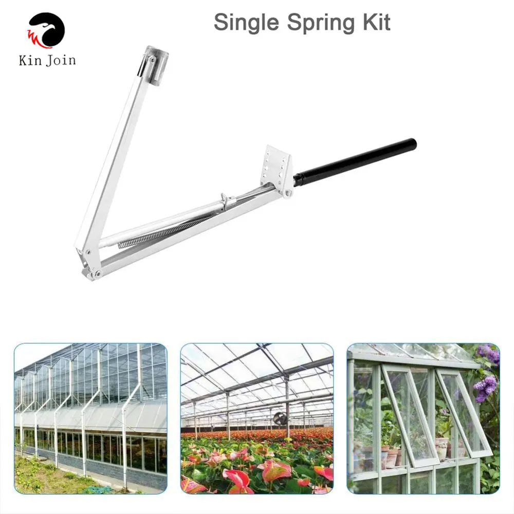 KinJoin Solar Heat Sensitive Automatic Greenhouse Vent Opener Auto Vent Kit For All Greenhouses Agriculture Garden Tools