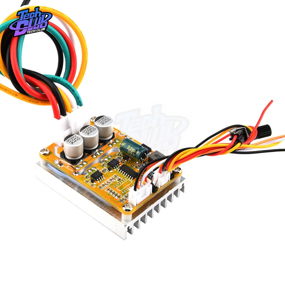 5-36V 350W BLDC  Three-Phase DC Brushless Controller Sensorless Brushless Motor Driver With Hall Motor Dropship