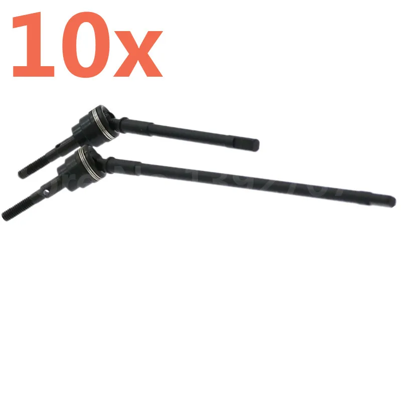 

10pcs CNC RC Cars Upgrade Part AX3078 Front Universal CVD Drive Shaft Axle Sets For 1/10 Axial SCX10 Hobby Wraith Spawn AX90056