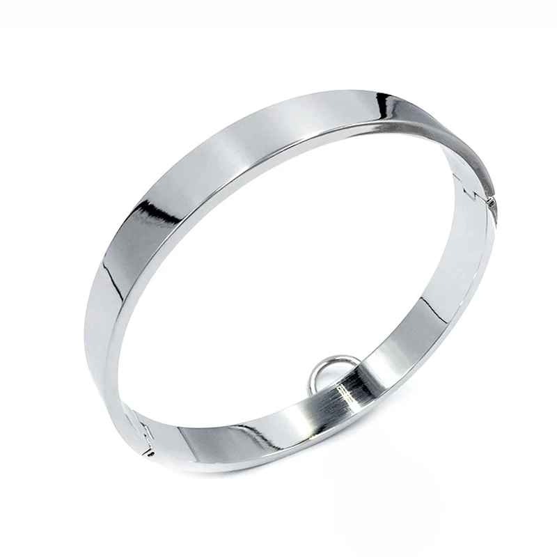Metal Neck Ring Sex Collar Adult BDSM Slave Role Play metal Collar For Men Sex Games Couple Sex Bandage Drop shipping - Image 3