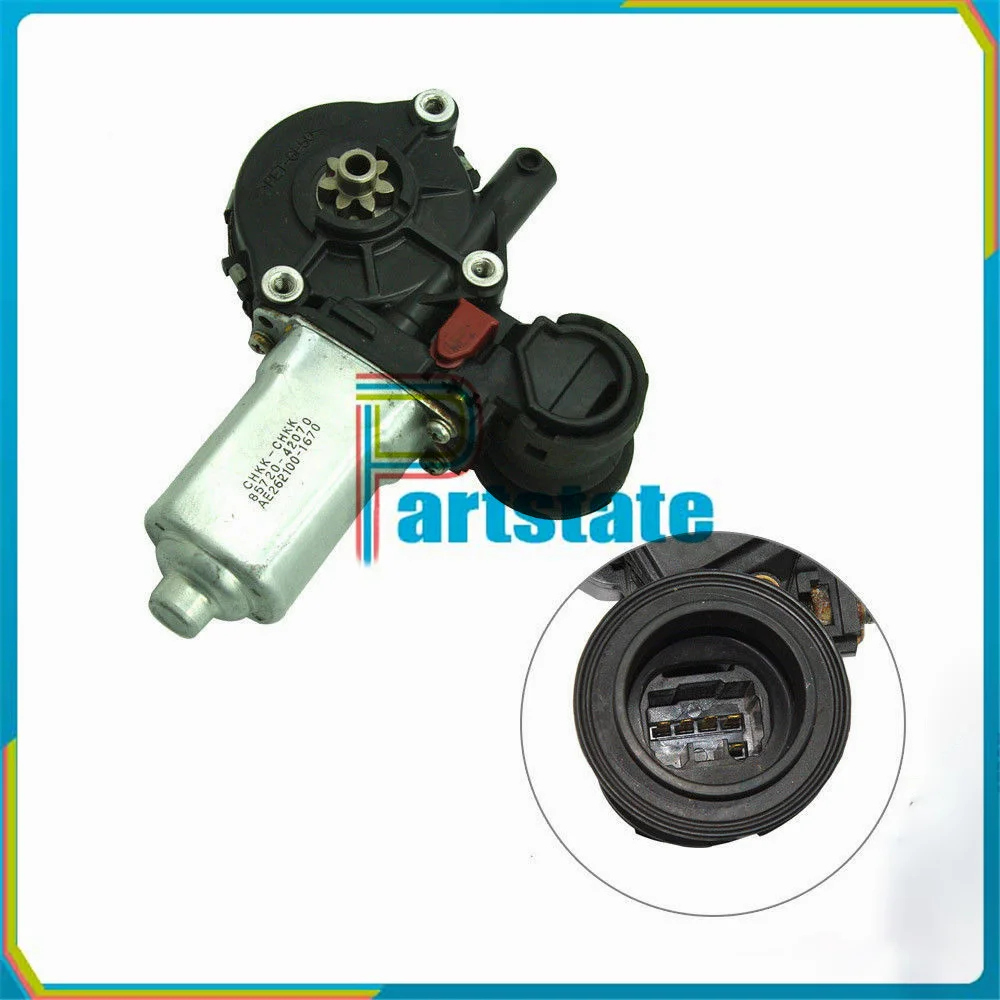 Front Left Drivers Electric Power Window Regulator Motor 85720-42070 For Toyota RAV4 2001 2002 2003 2004 2005