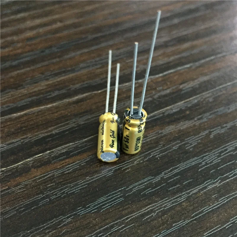 니치콘 FG (파인 골드) 1 미크로포맷 50V 5x11mm 50V1uF, 최고급 오디오 커패시터, 5 피스/50 피스