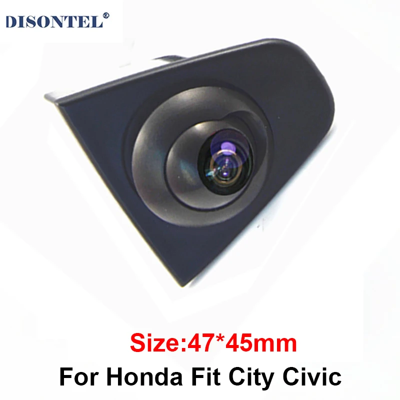 Color CCD Vehicle logo mark Emblem Front camera for Honda XR-V Odyssey New accord Civic CRV Spirior Crosstour Fit hatchback City