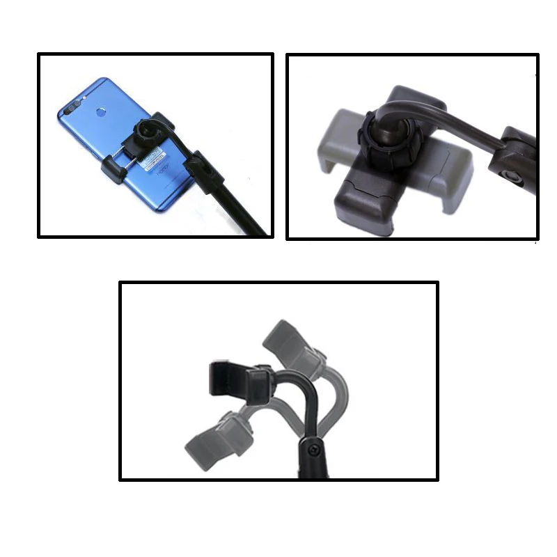 Выдвижной настольный держатель-монопод для мобильных телефонов iPhone, Xiaomi, Huawei, Samsung, Android, штатив для видеоблогеров