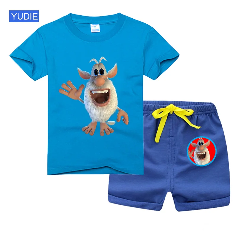T Shirt Set Kids Clothing Suits Summer T-Shirt+Short Pants Tollder Baby Set Boys Casual Children Clothes Shirt Cool 2 piece sets